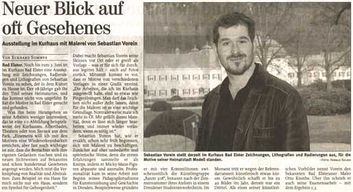 Freie Presse vom 16.04.2007
